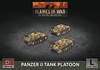 Flames of War Late War German Panzer II Tank Platoon