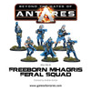 Beyond the Gates of Antares Freeborn Mhagris Feral Squad