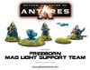 Beyond the Gates of Antares Freeborn Support Team w/ Mag Light Support