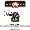 Beyond the Gates of Antares Ghar Fartok, Rebel Ghar Outcast Commander