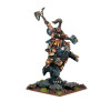 Kings of War Dwarf Sveri Egilax / Berserker Lord on Brock