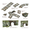Fantasy Dungeon Terrain Mines of Meruta - Battle Systems Terrain Immersive Scenery for D&D DND Maladum Pathfinder RPGs Full Color Heavy Duty Cardstock Printed Both Sides