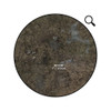 Battle Systems Muddy Streets Gaming Mat 3x3 - Grid