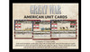 Flames of War Great War American Unit Cards