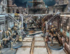 Battle Systems Sci-fi Terrain Gothic Cityscape Core Set - 28-35mm RPG / Wargames / 40k Necromunda Card Scenery