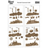 Wargames Atlantic General Accoutrements Markets & Barricades