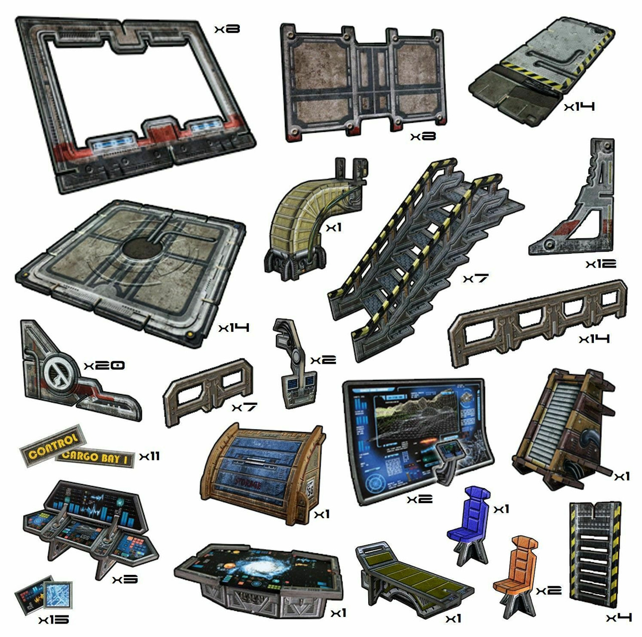 Battle Systems Terrain: Frontier Core Set