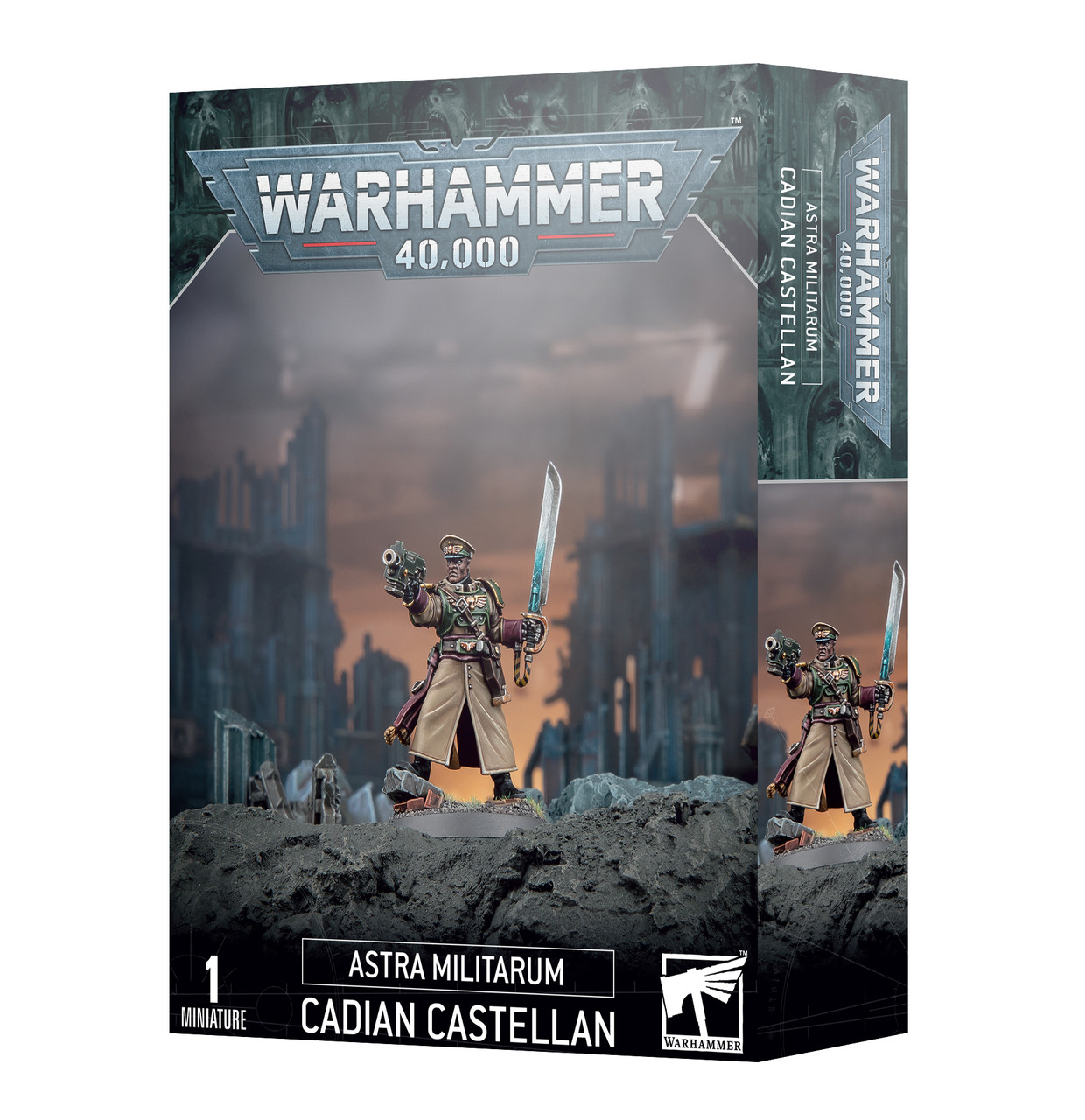 40k Astra Militarum Cadian Castellan - Troll Hoard Games