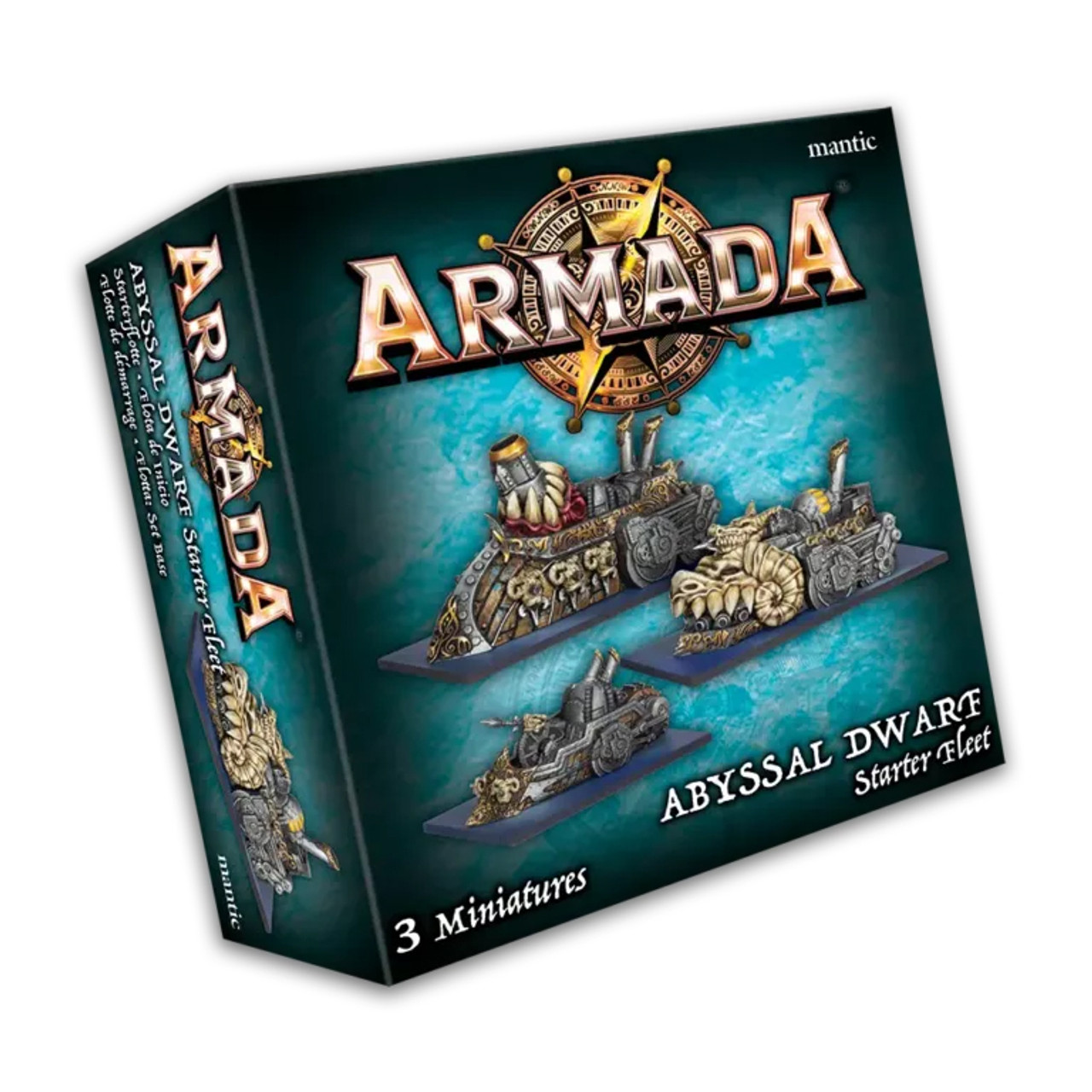 Kings of War Armada Abyssal Dwarf Starter Fleet Backorder