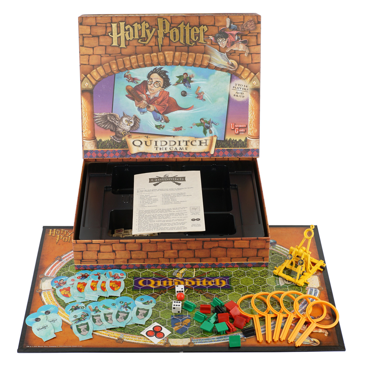 2000 Harry Potter Quidditch: the Game by University Games Complete in Great  Condition FREE SHIPPING 