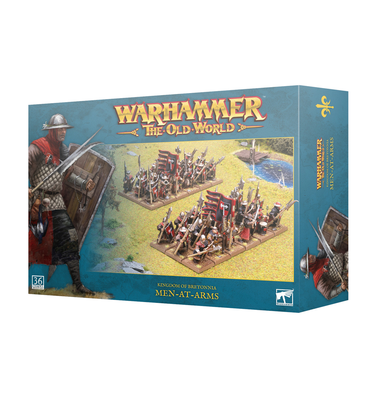 ウォーハンマーオールドワールド MEN-AT-ARMS Warhammer: The Old World Bretonnia Men-at-Arms - Troll Hoard