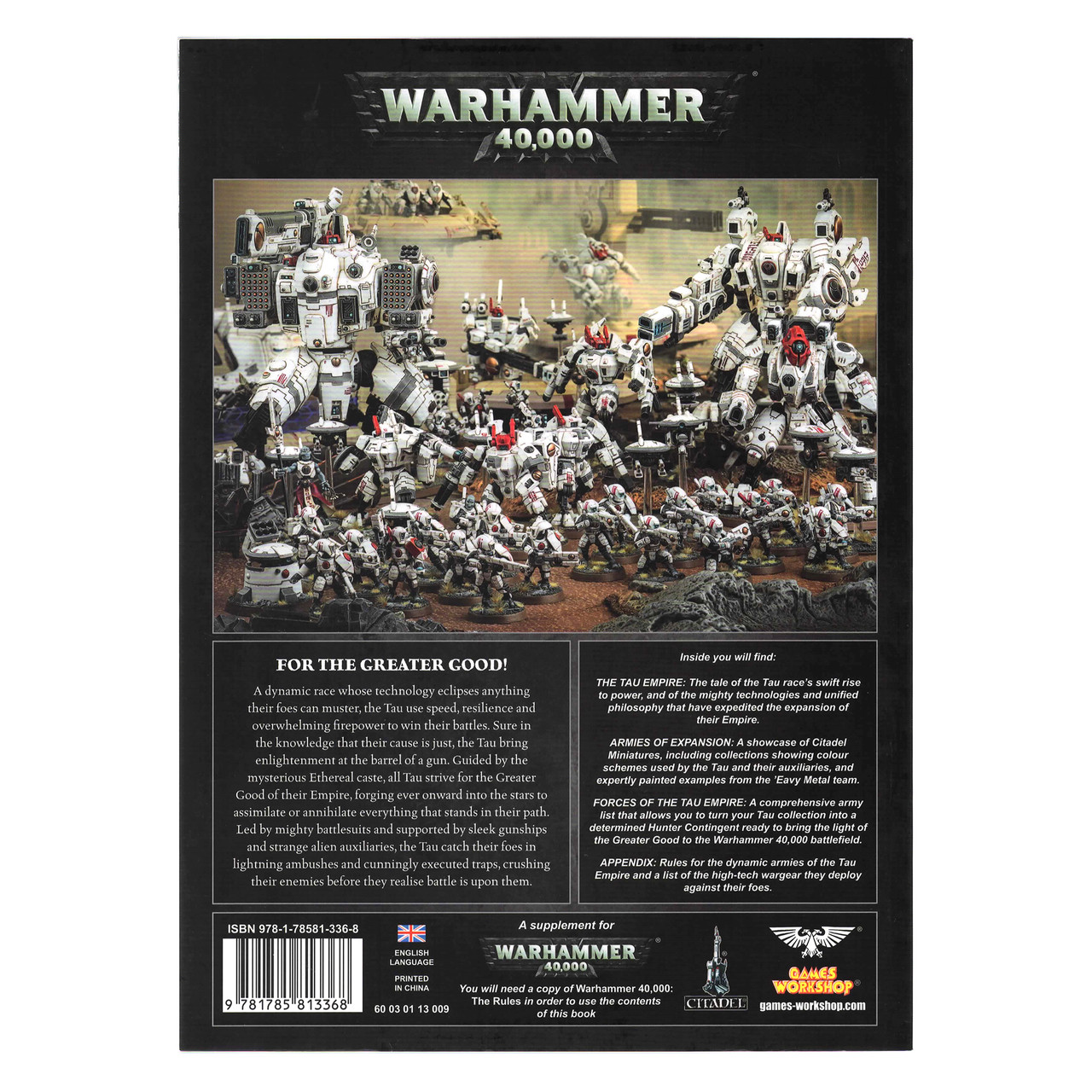 Codex T'au Empire Warhammer 40,000 日本語訳付 41o6fCMHF0L._AC_SY200_QL15_.jpg