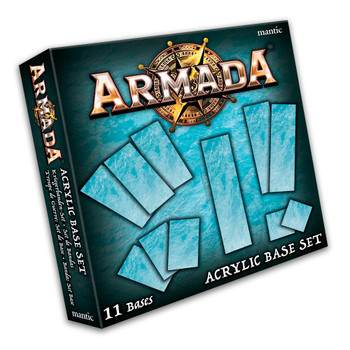 Kings of War: Armada Acrylic Bases Set