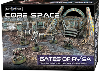 Core Space First Born: Gates of Ry'sa Expansion - Battle Systems Cooperative / Solo Scifi Dungeon Crawler Board Game
