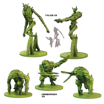 Core Space First Born: Gates of Ry'sa Expansion - Battle Systems Cooperative / Solo Scifi Dungeon Crawler Board Game