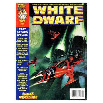 White Dwarf Issue 207 April 1997 w/ Inserts - Pre-owned