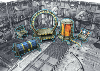 Battle Systems Scifi Terrain Sci-fi Dimension Gate