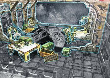 Battle Systems Scifi Terrain Arrival Bay