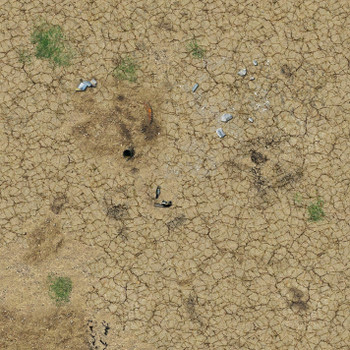 Battle Systems Terrain Desert Wasteland Game Mat 2x2
