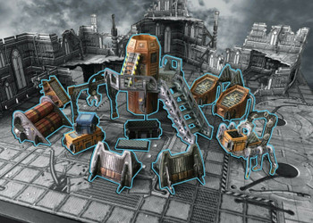 Battle Systems Scifi Terrain Engineering Sector - Backorder