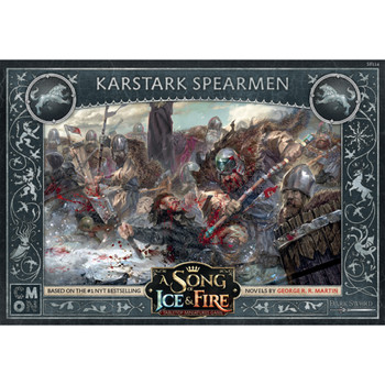 A Song of Ice & Fire Stark House Karstark Spearmen