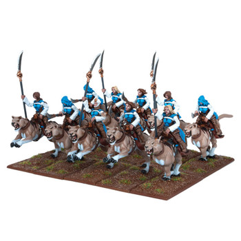 Kings of War Basilea Sisterhood Panther Lancer Regiment