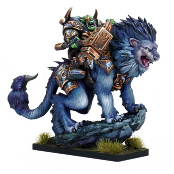 Kings of War Riftforged Orc Stormbringer on Manticore