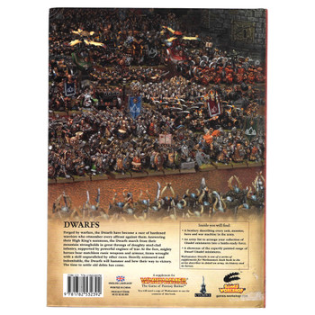 Warhammer Fantasy Dwarf Army Book (8th) - Pre-owned