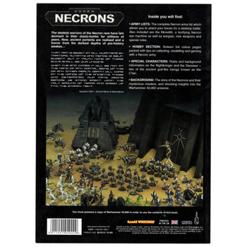 Warhammer 40k Codex: Necrons (3rd)