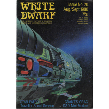 White Dwarf Issue 20 August / September 1980 - Pre-owned