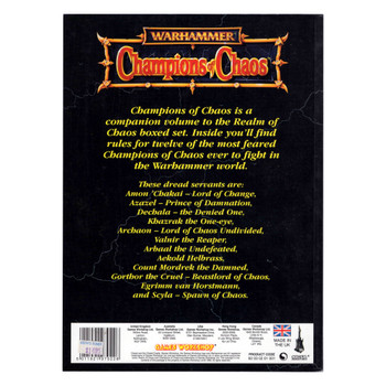 Warhammer Fantasy Champions of Chaos Army Book (5th Edition)