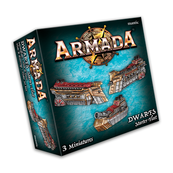 Kings of War: Armada Dwarf Starter Fleet