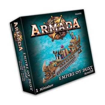 Kings of War: Armada Empire of Dust Monolith XL Ship