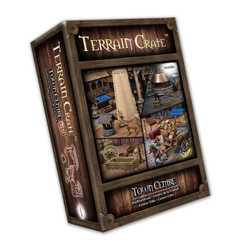 Mantic Terrain Crate Town Centre - Fantasy DND Miniatures