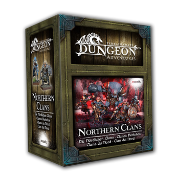 Dungeon Adventures: Northern Clans Miniatures Set - Available to Order