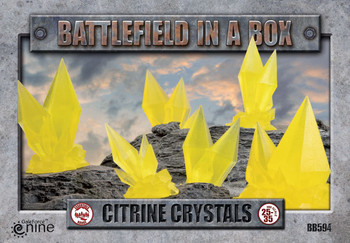 GF9 Battlefield in a Box: Citrine Crystals Terrain