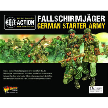 Bolt Action WWII Fallschirmjager German Starter Army