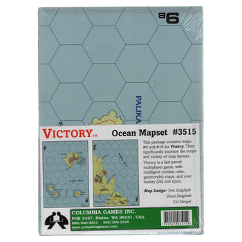 Columbia Games Victory WWII Game: The Blocks of War Ocean Mapset #3515