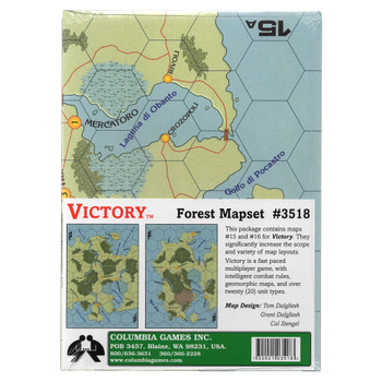 Columbia Games Victory WWII Game: The Blocks of War Forest Mapset #3518