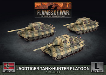Flames of War Late War German Jagdtiger Tank-hunter Platoon