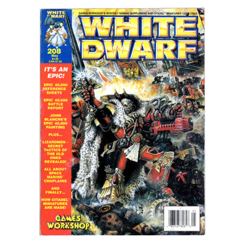 White Dwarf Issue 208 May 1997 w/ Inserts