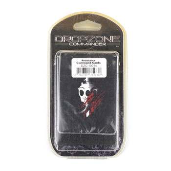 Dropzone Commander Resistance Command Cards