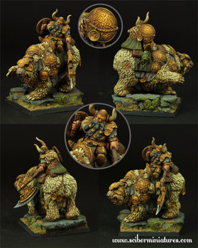 Scibor Fantasy Dwarves Dwarf Warrior on War Bear #1