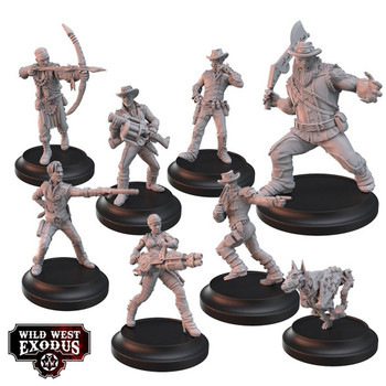 Wild West Exodus The Deadly Seven Posse Set