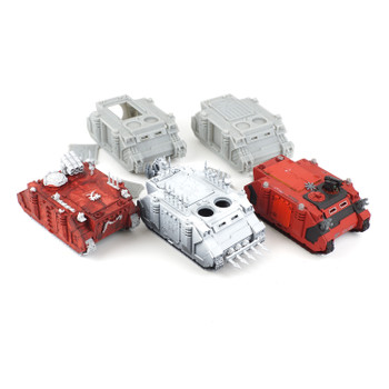 40k Chaos Space Marines Rhino Lot - Pre-owned