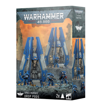 Warhammer 40k Space Marines Drop Pods (2025)