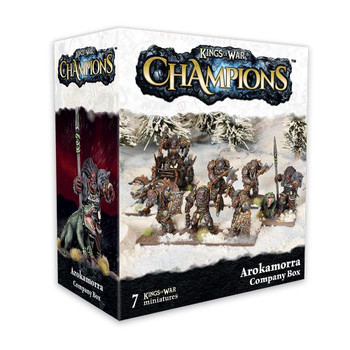 Kings of War Champions Arokamorra Company Box