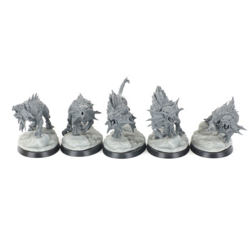 Warhammer Chaos Daemons of Khorne Flesh Hounds - Pre-owned 2
