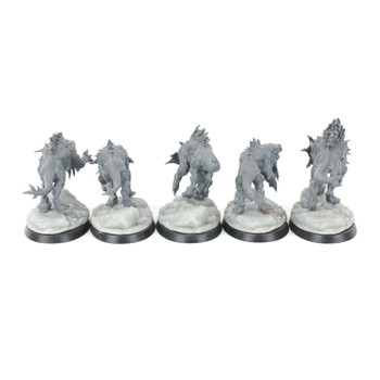 Warhammer Chaos Daemons of Khorne Flesh Hounds - Pre-owned 3