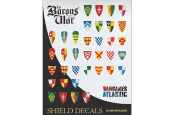 Wargames Atlantic Baron's War Shield Decals